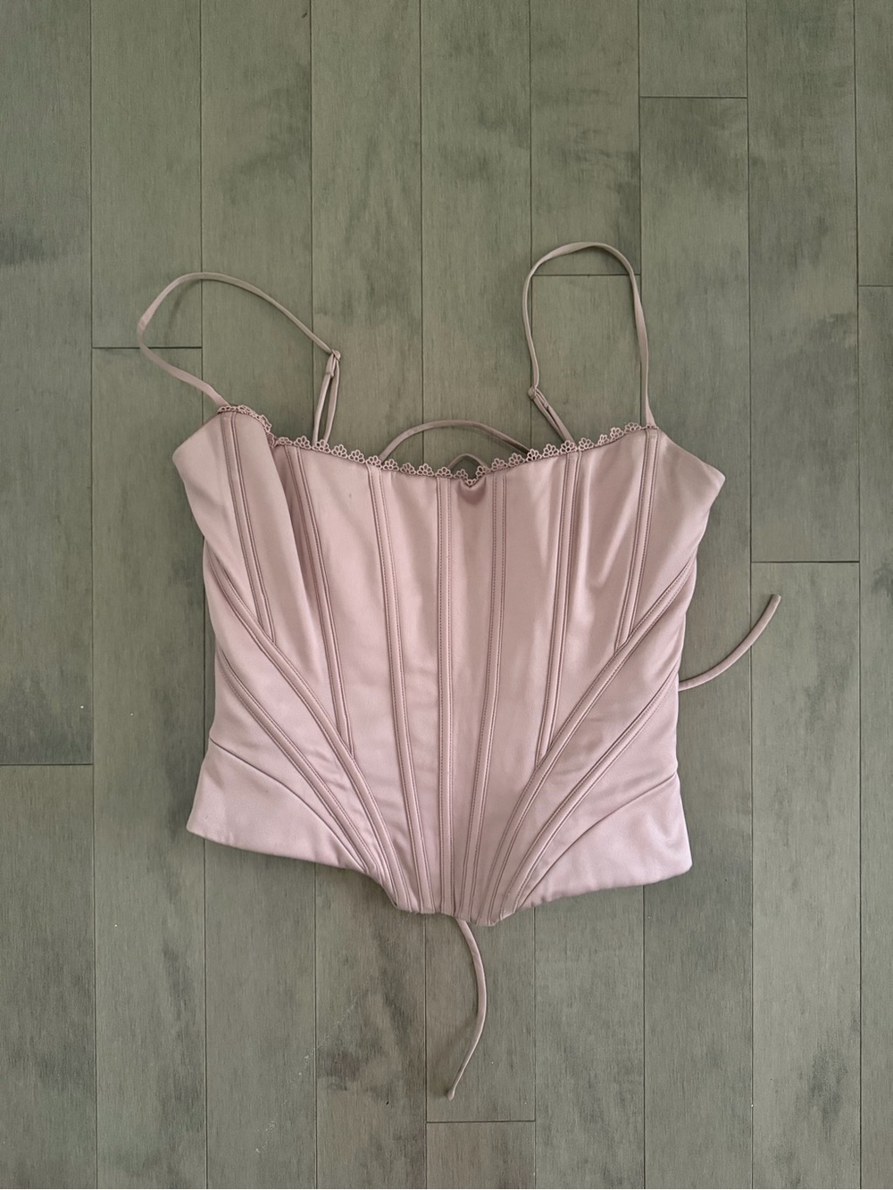 House of CB CADIE
Blush Pink Satin Corset Top M - Picture 4 of 4